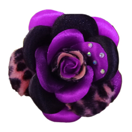 Scarlett Collar Flower - Purple