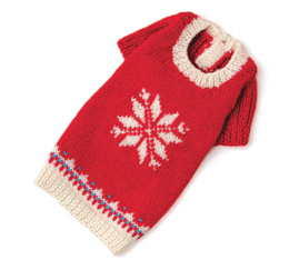 Snow-On-Me Sweater - Red