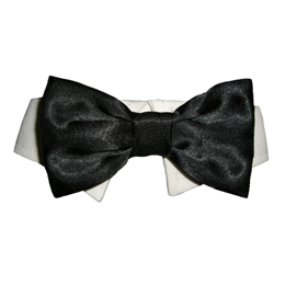 Bow Tie Collar - Black