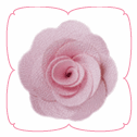Hannah Collar Flower - Baby Pink