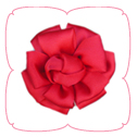 Jolie Collar Flower - Red