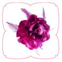 Mariah Collar Flower - Fusia